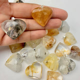 Crystal Heart Pendants | Choose a Stone!