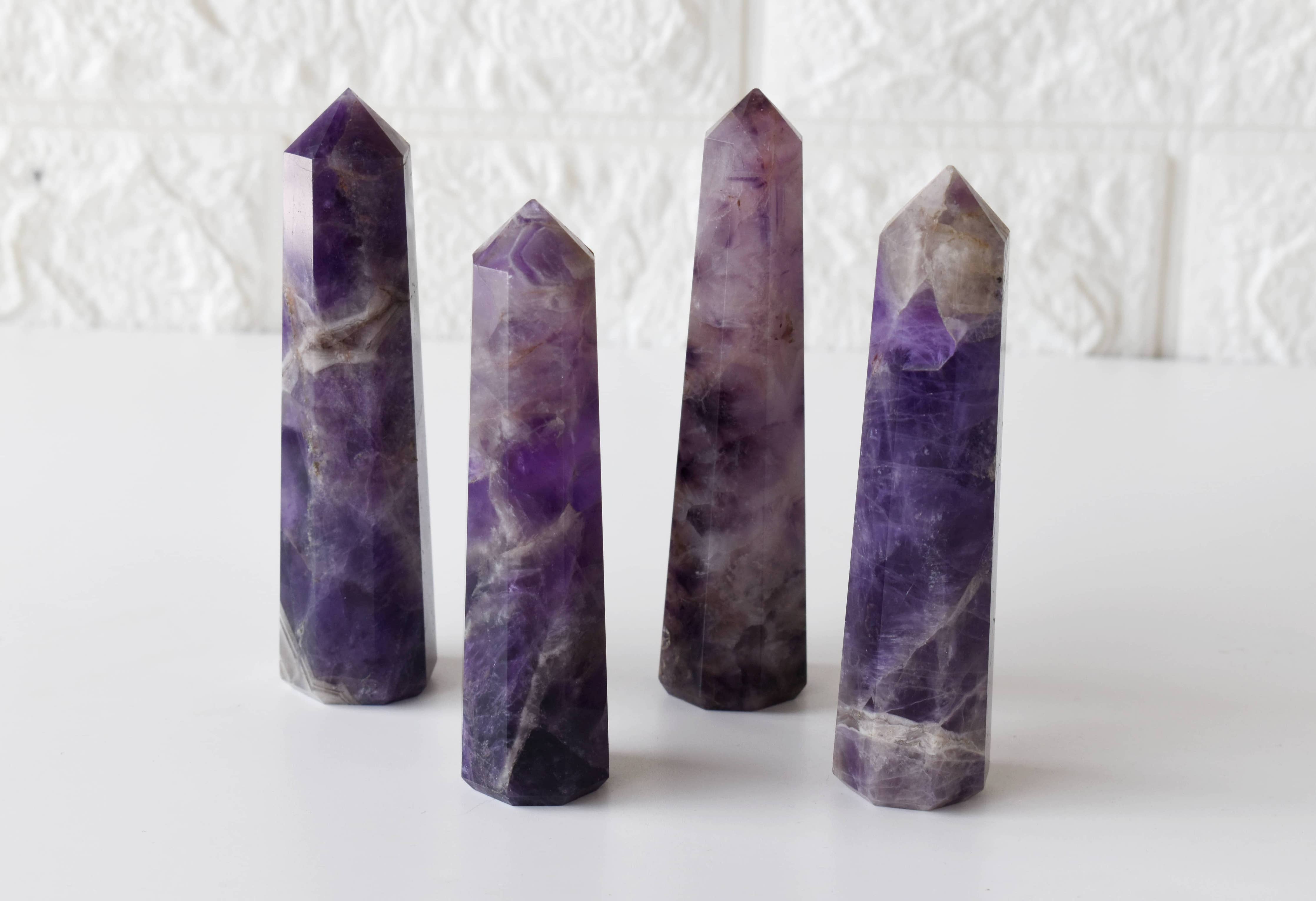 Amethyst Tower Point (Purification and Serenity)