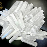 Selenite Crystal Wands (4 inch)  Imported from Morocco