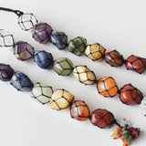 7 Chakra Crystal Hanger, Stone Hanger Car Accessories