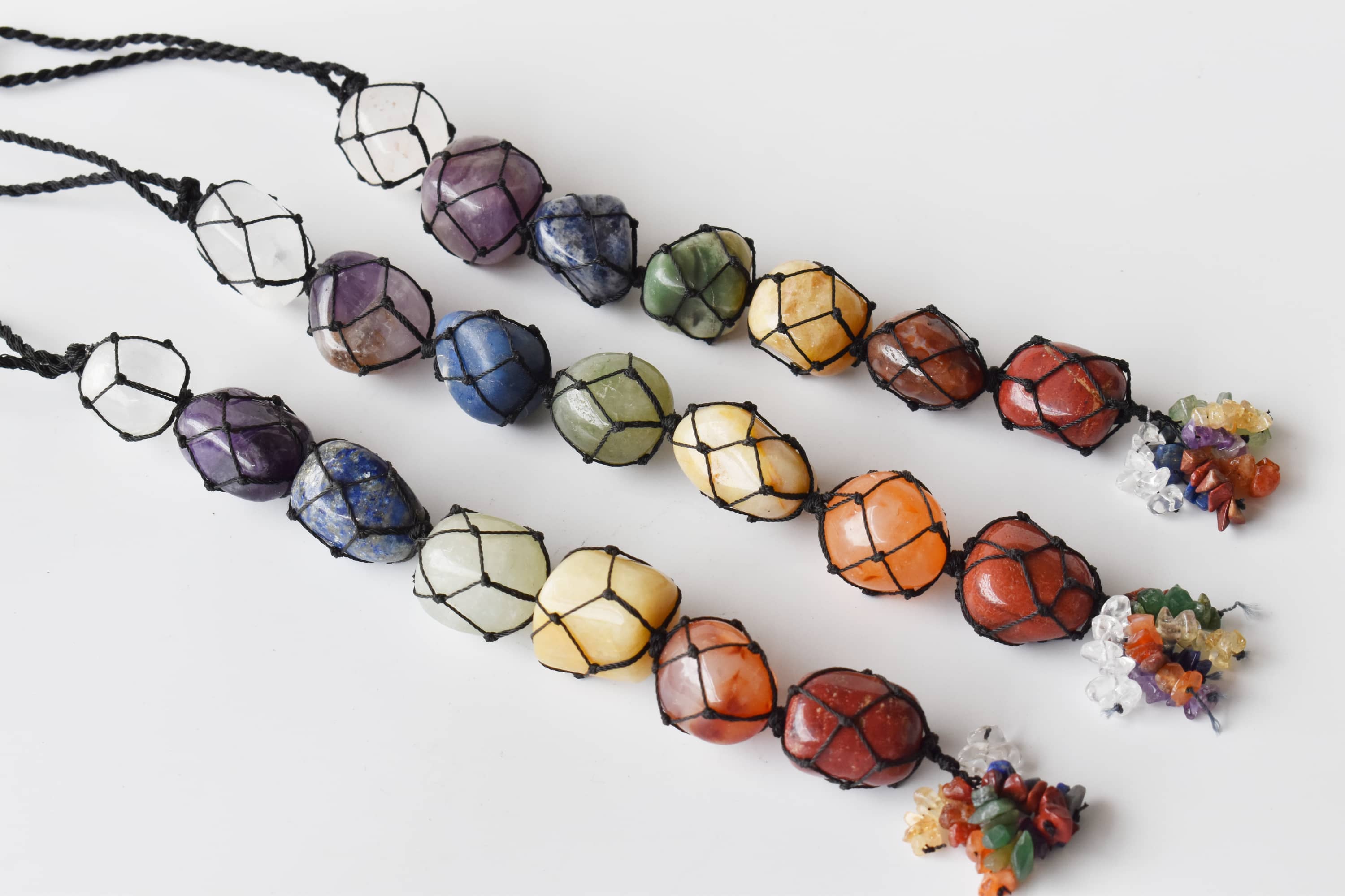 7 Chakra Crystal Hanger, Stone Hanger Car Accessories