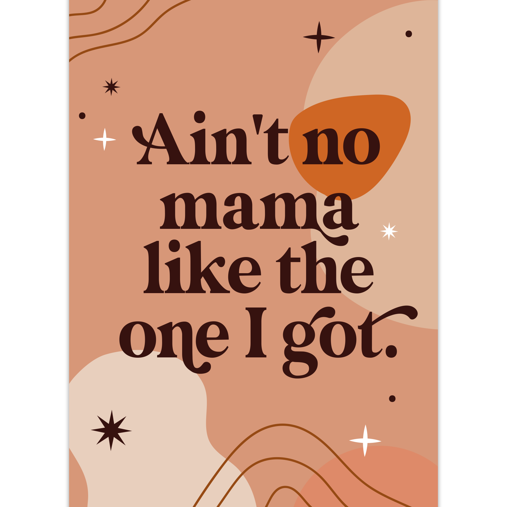 Mama Greeting Card