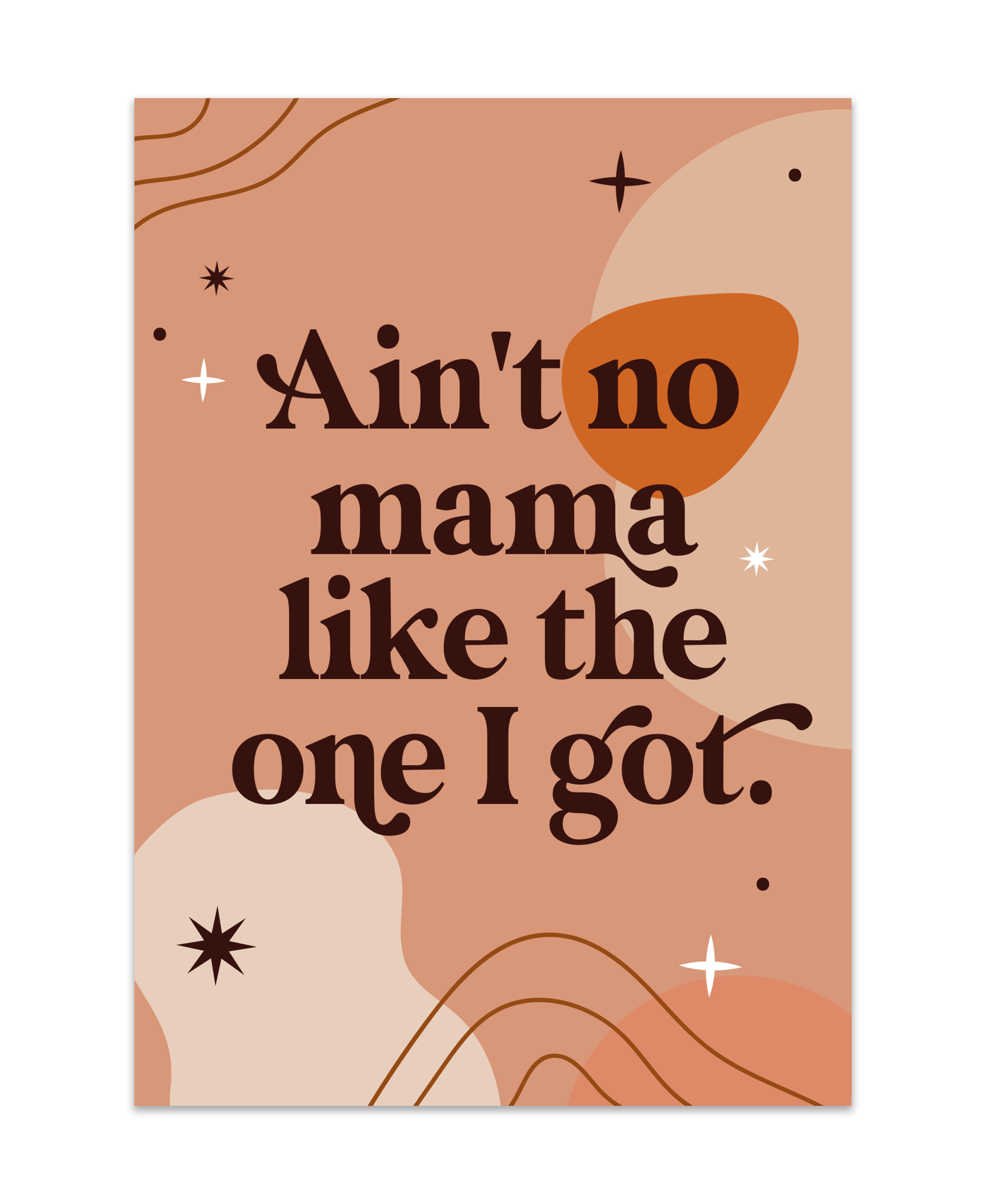 Mama Greeting Card