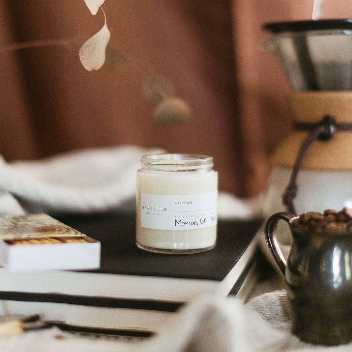 Coffee Cotton Wick Soy Candle