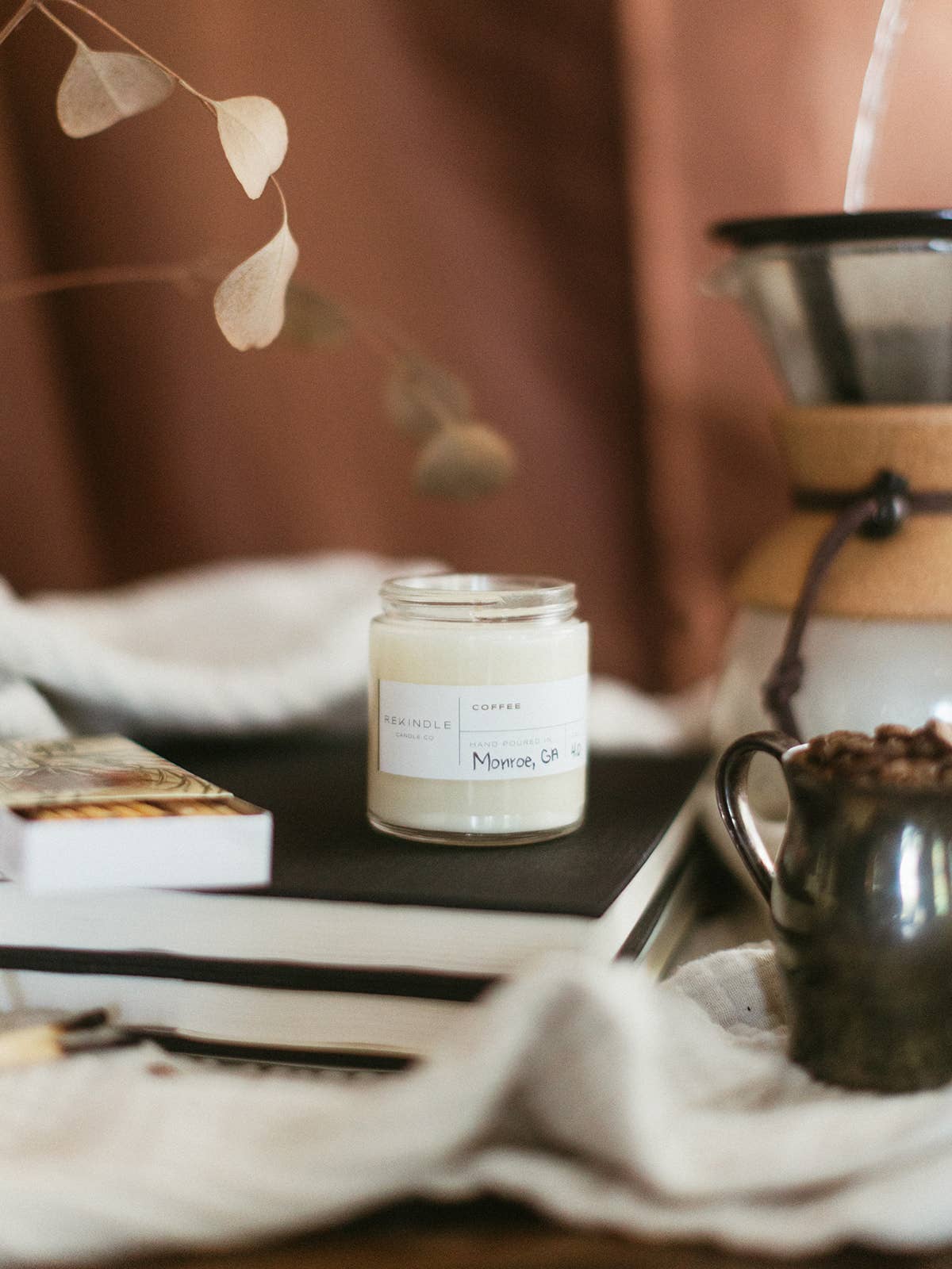 Coffee Cotton Wick Soy Candle