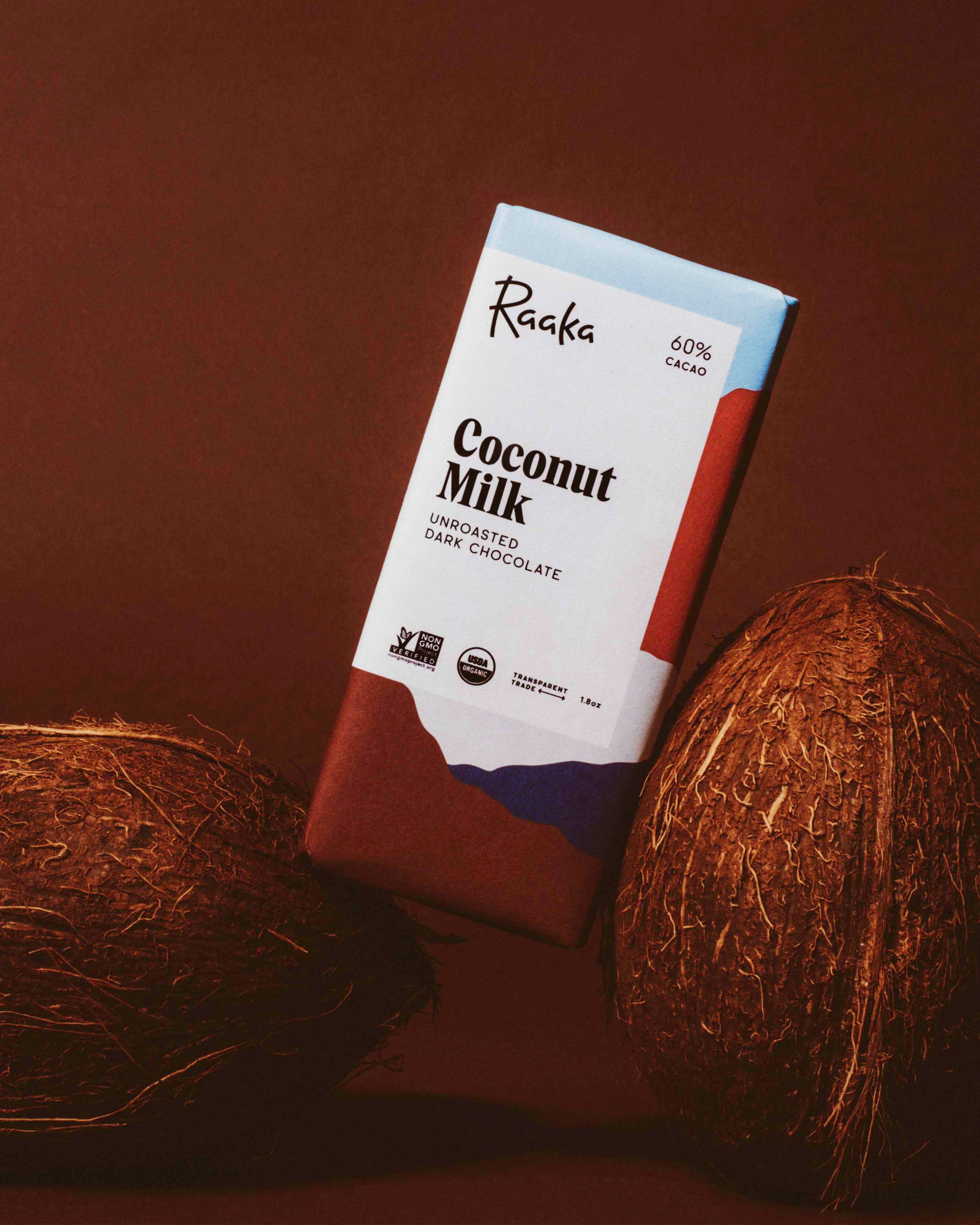 60% Coconut Milk Chocolate Bar