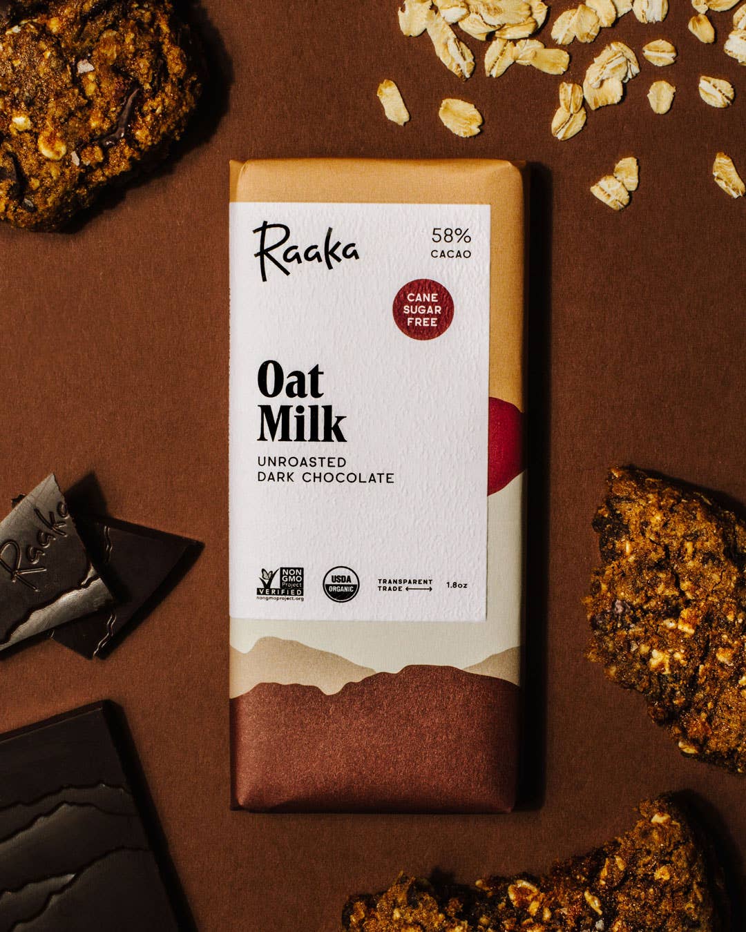 58% Oat Milk Chocolate Bar