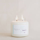 Seaside Rose Cotton Wick Soy Candle