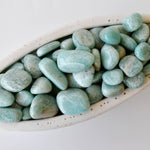 100 gram Amazonite Tumbled Stones ~ Healing Crystals