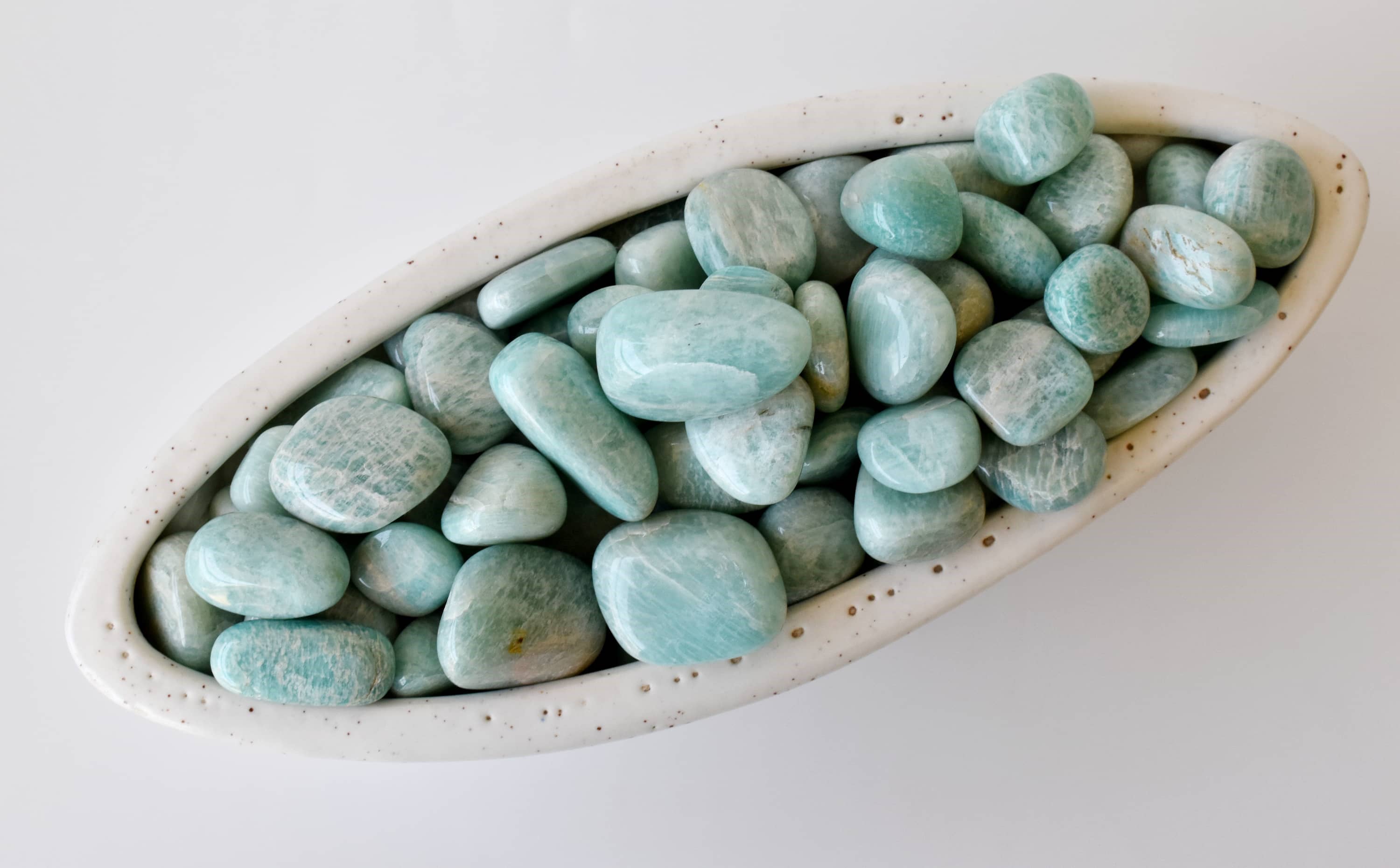 100 gram Amazonite Tumbled Stones ~ Healing Crystals