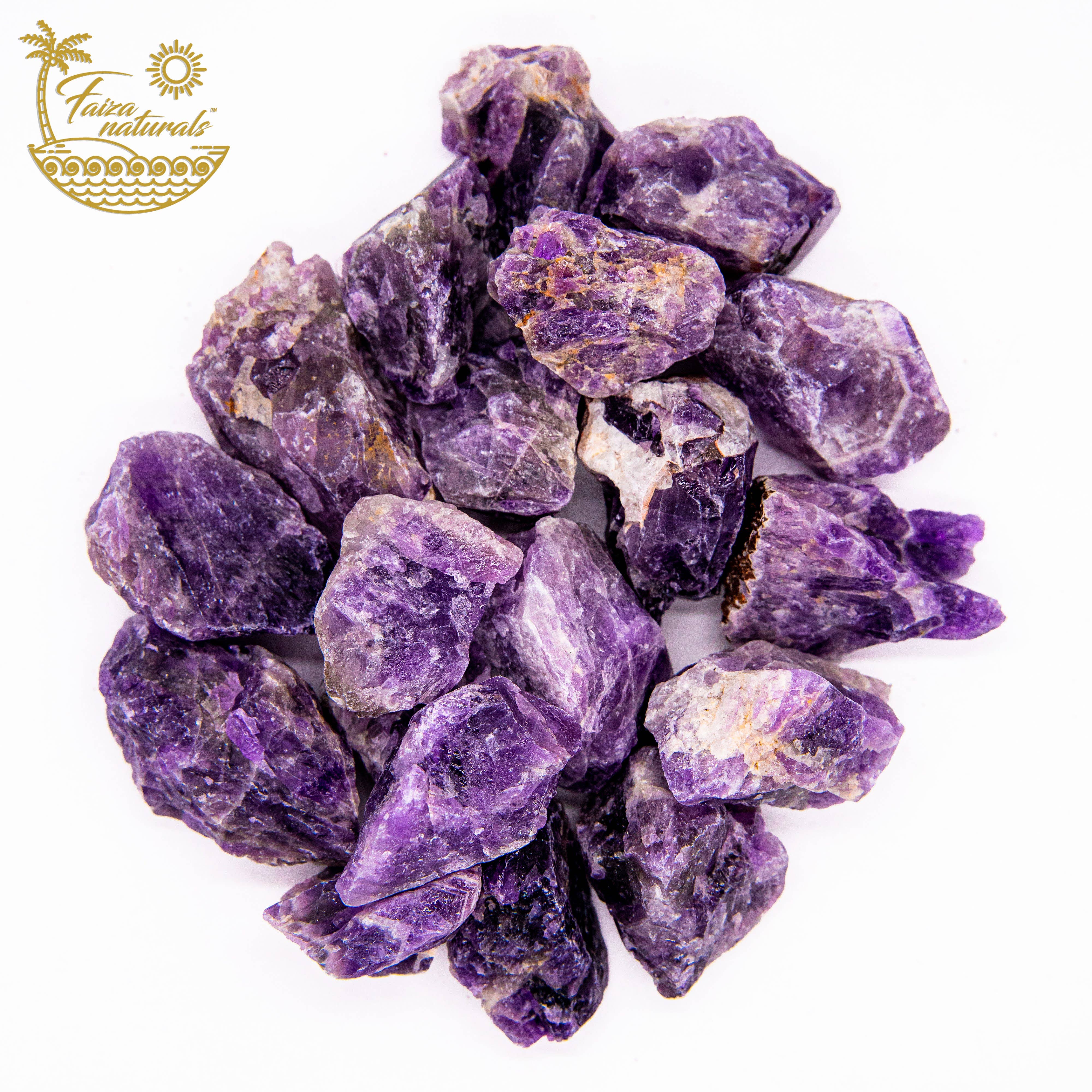 Amethyst Raw Crystals Bulk