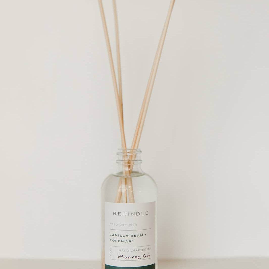 Vanilla Bean + Rosemary Reed Diffuser