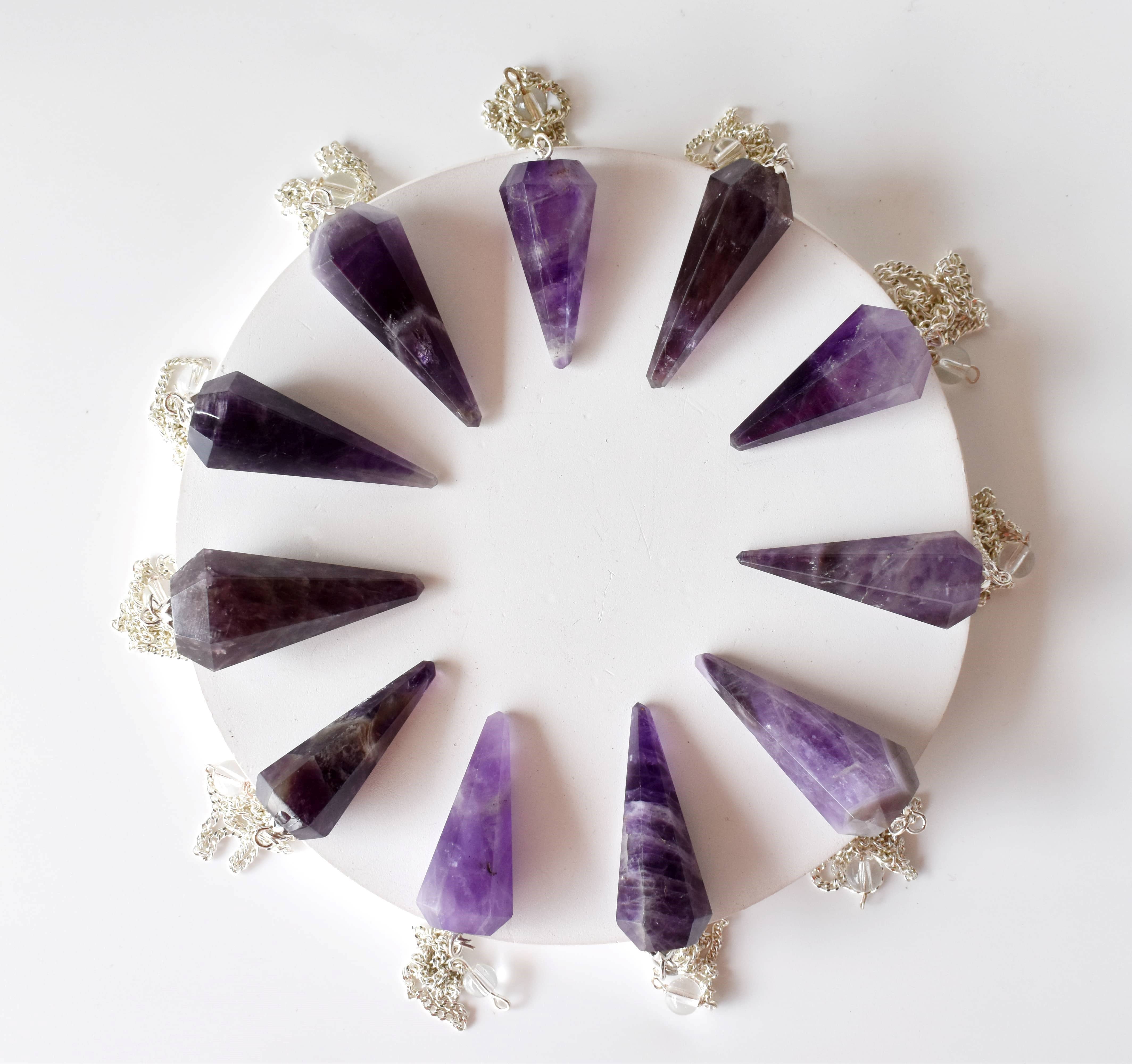 Amethyst Pendulum (Purification and Clairvoyance)