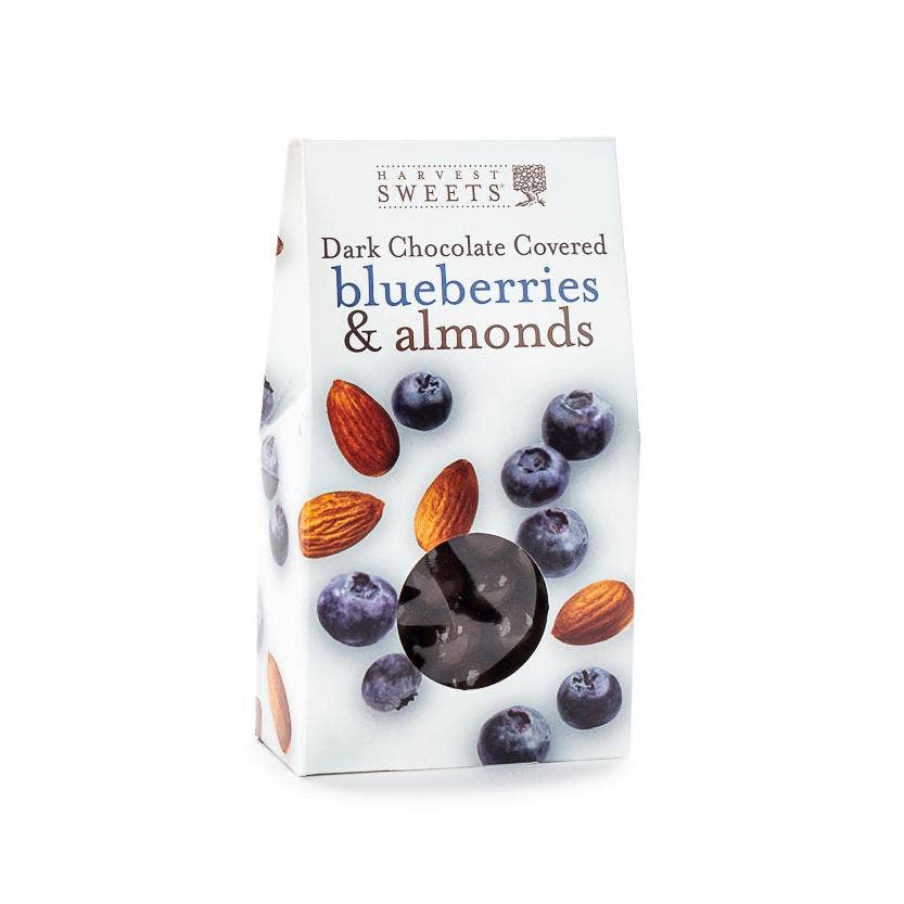 3.5 Oz Dark Chocolate Covered Blueberries & Almonds