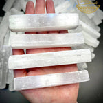 Selenite Crystal Wands (4 inch)  Imported from Morocco