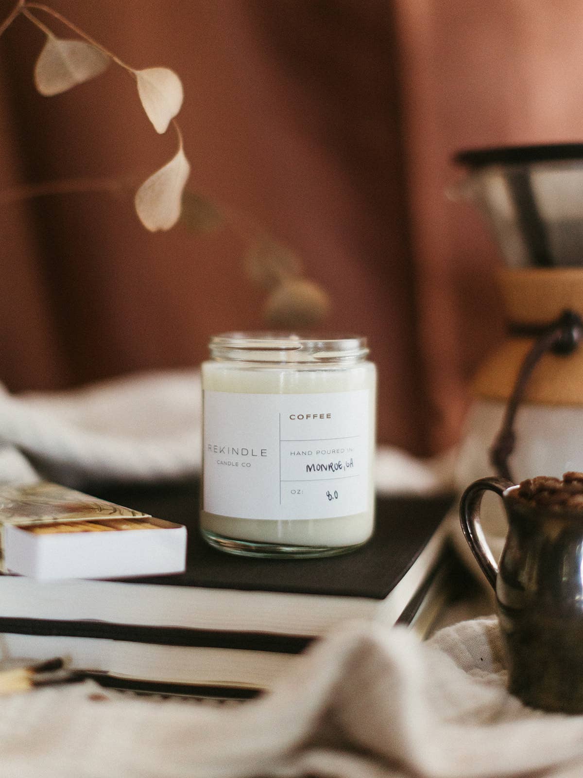 Coffee Cotton Wick Soy Candle