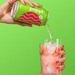 Poppi, Watermelon, A Healthy Sparkling Prebiotic Soda