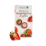 2.6 Oz Strawberry Truffles - Milk Chocolate Shell