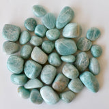 100 gram Amazonite Tumbled Stones ~ Healing Crystals