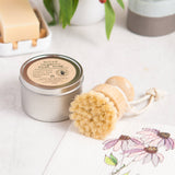 Bamboo & Hemp Kitchen Dish & Veggie Scrub Brush - Zero Waste