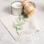 Bamboo & Hemp Kitchen Dish & Veggie Scrub Brush - Zero Waste