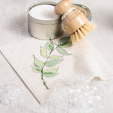 Bamboo & Hemp Kitchen Dish & Veggie Scrub Brush - Zero Waste