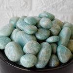 100 gram Amazonite Tumbled Stones ~ Healing Crystals