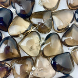 Crystal Heart Pendants | Choose a Stone!