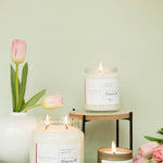 Sea Salt + Orchid Cotton Wick Soy Candle