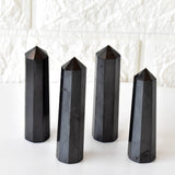 Black Shungite Tower Point (Purification and Inflammation)