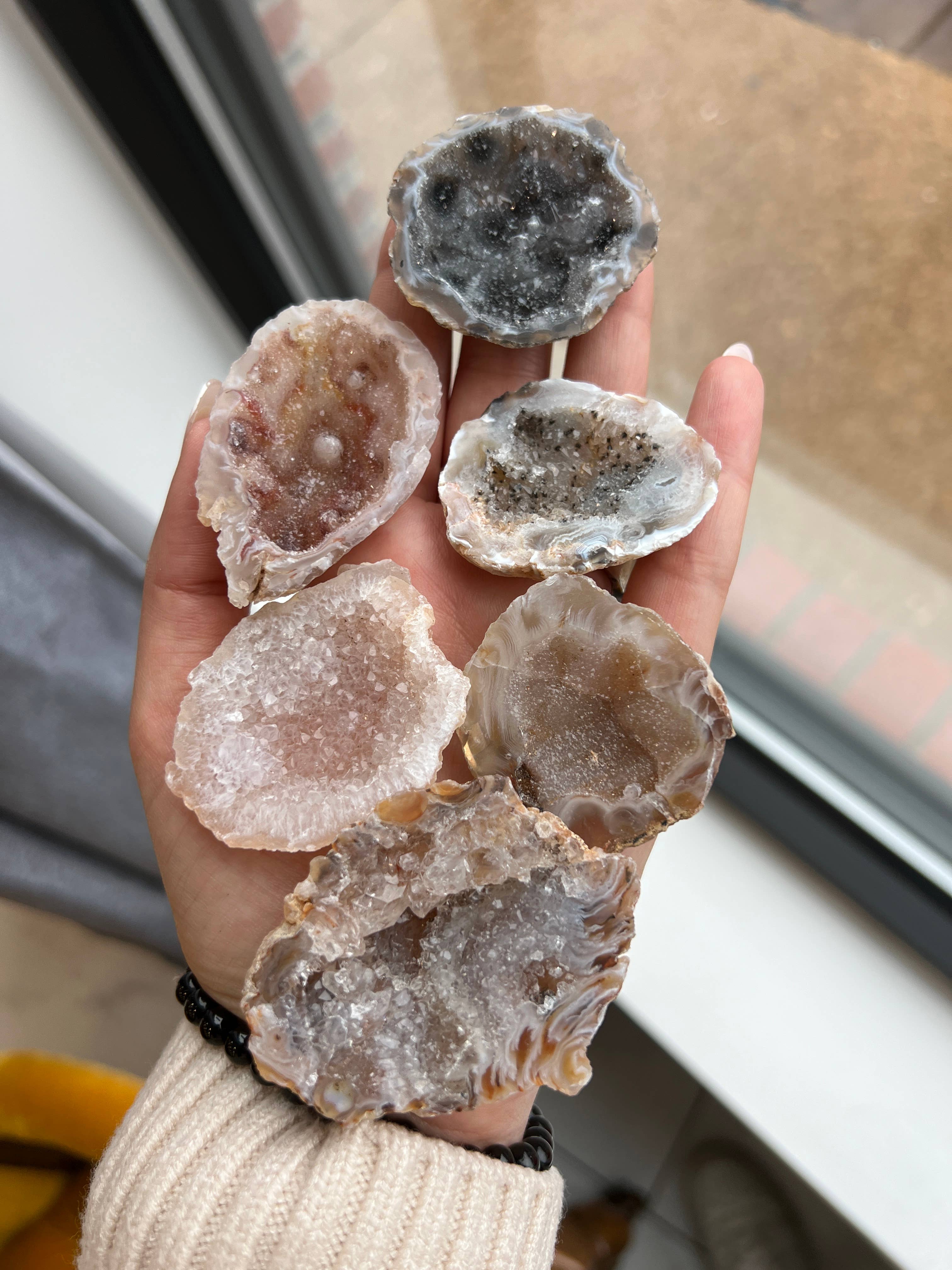 Druzy Agate Crystal Bag