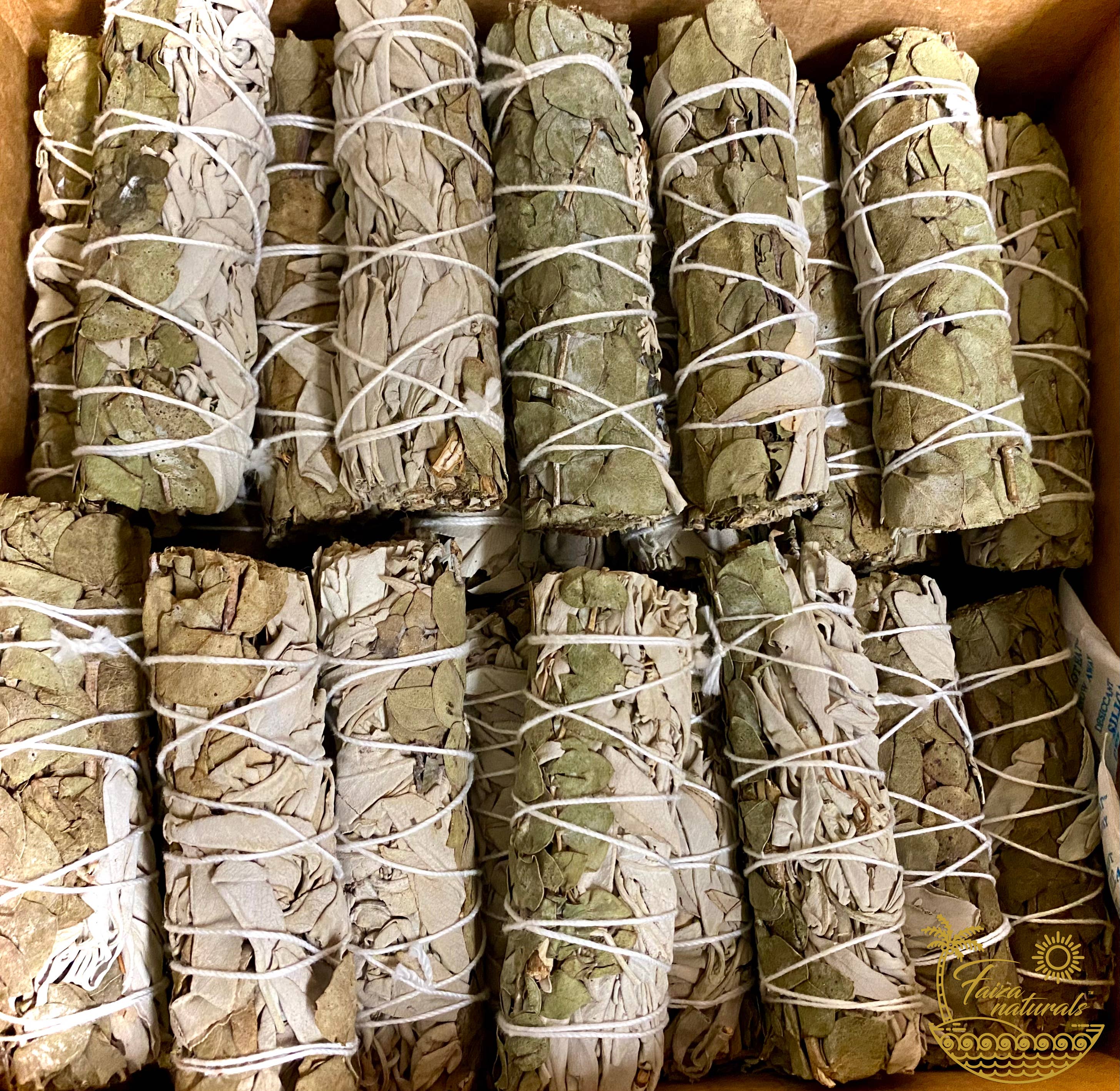 Eucalyptus and White Sage Bundles