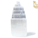 Selenite Crystal Tower (4 inch) Raw Imported from Morocco