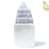 Selenite Crystal Tower (4 inch) Raw Imported from Morocco