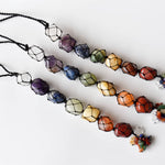 7 Chakra Crystal Hanger, Stone Hanger Car Accessories