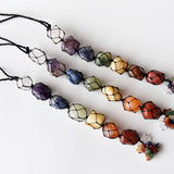 7 Chakra Crystal Hanger, Stone Hanger Car Accessories