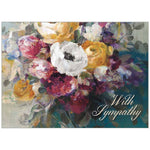 Bouquet Sympathy Card