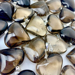 Crystal Heart Pendants | Choose a Stone!