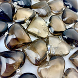 Crystal Heart Pendants | Choose a Stone!