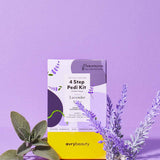 Lavender Sage 4 Step Pedi Kit