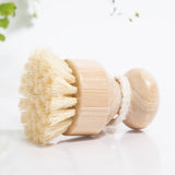 Bamboo & Hemp Kitchen Dish & Veggie Scrub Brush - Zero Waste