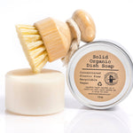 Bamboo & Hemp Kitchen Dish & Veggie Scrub Brush - Zero Waste