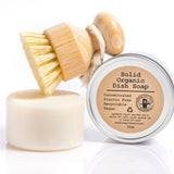 Bamboo & Hemp Kitchen Dish & Veggie Scrub Brush - Zero Waste