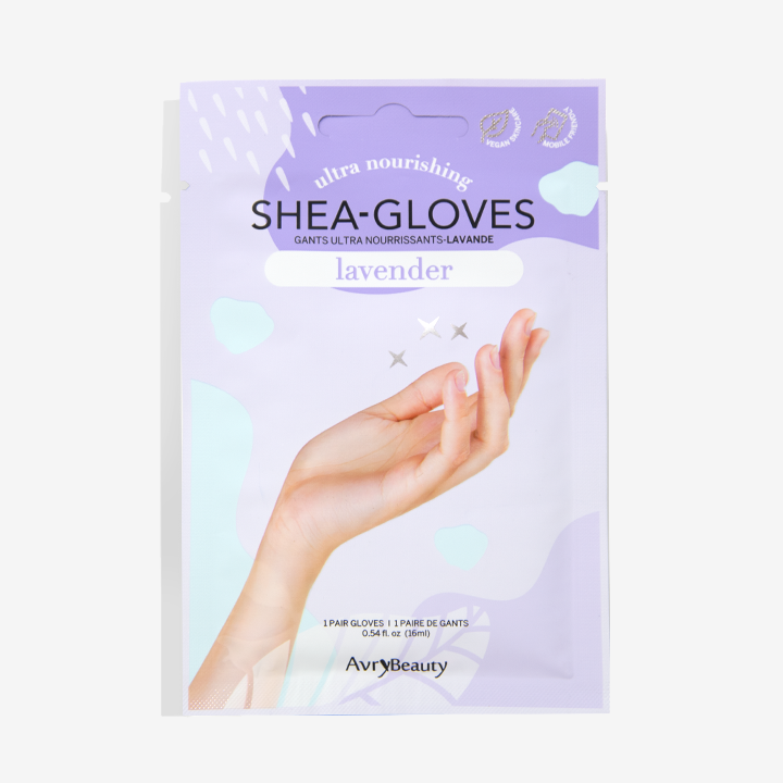 Lavender Shea Gloves