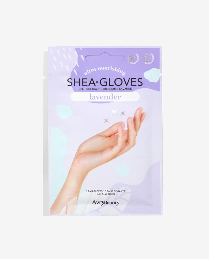 Lavender Shea Gloves