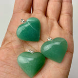 Crystal Heart Pendants | Choose a Stone!