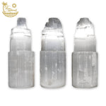 Selenite Crystal Tower (4 inch) Raw Imported from Morocco