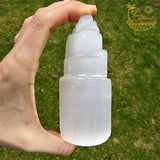 Selenite Crystal Tower (4 inch) Raw Imported from Morocco