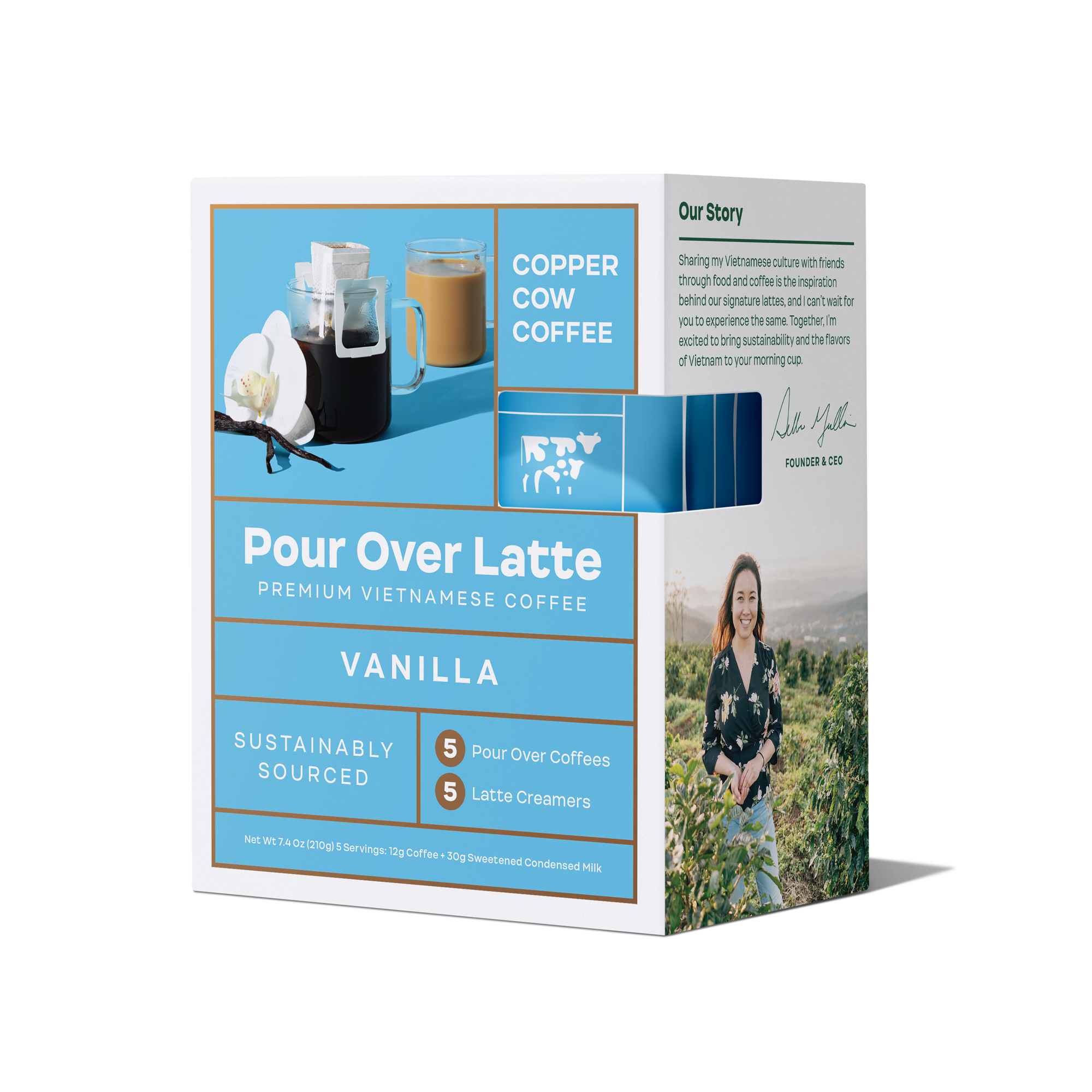 Latte Kit - Vanilla (5ct) I 6 Pack Case