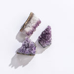 Amethyst Crystal Cluster - 36 pcs, 1"- 2"